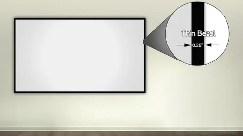 Miniatura 3 de Silver Ticket Products Serie S7 - Marco fijo de cine en casa de 6 piezas, marco fijo 4K/8K Ultra HD, HDTV, HDR y pantalla de proyección 3D activa
