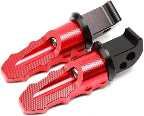 Miniatura 3 de F Motorcycle CNC Rear Foot Pegs Rests Passenger Footrests for Yamaha MT03 MT07 MT09 MT10 MT25 for Tracer MT 07 MT 09 Y (Color : Black)