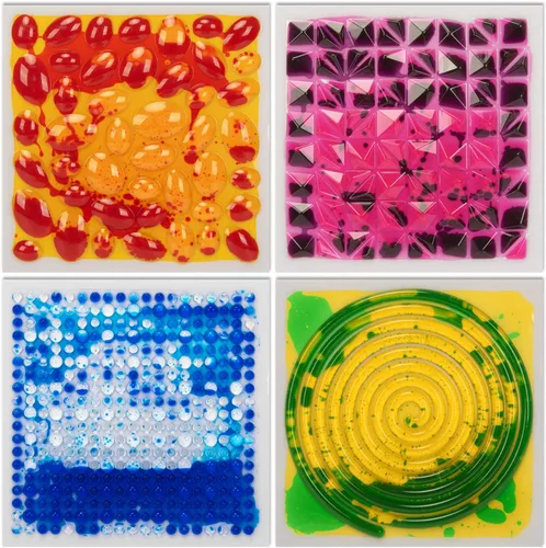 Miniatura 9 de Art3d Alfombrillas de agua sensoriales para bebés para niños autistas