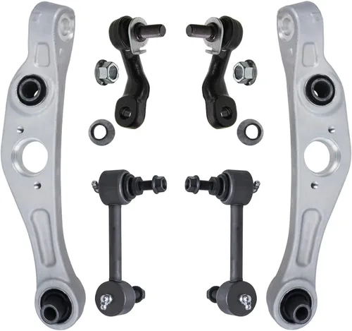 Miniatura 91 de Detroit Axle - Kit de brazos de control de extremo delantero 4WD para Ford 04-08 F-150, 06-08 Lincoln Mark LT, 4 extremos de barra de acoplamiento