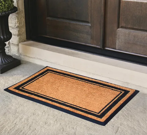 Miniatura 136 de A1HC Tapete para Puerta de Fibra de Coco Natural y Caucho, 30"x48" – Grueso, Duradero, Resistente, Anti-Desprendimiento, Resistente a