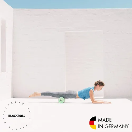 Miniatura 5 de BLACKROLL - Rodillo de espuma MED o MED 45, ideal para liberación de puntos de activación miofascial y masaje de espalda, para yoga, ejercicio