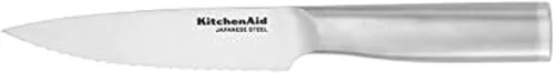 Miniatura 11 de KitchenAid Cuchillo de pelar de acero inoxidable forjado gourmet con cubierta de hoja de ajuste personalizado, cuchillo de cocina afilado, hoja