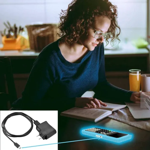 Miniatura 6 de Cable de carga USB de repuesto de cable de alimentación de CA compatible con Texas Instruments TI-84 Plus CE, TI-84 Plus C Silver Edition, TI 89
