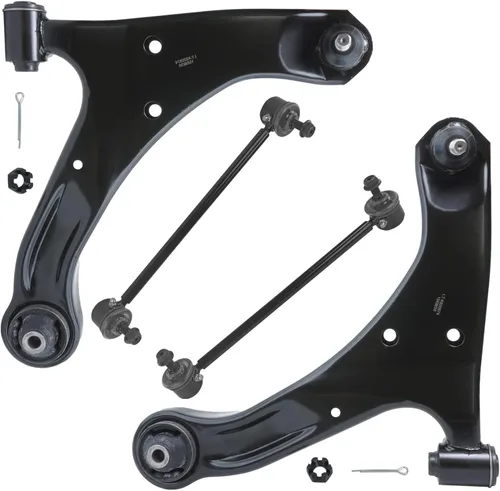 Miniatura 64 de Detroit Axle - Kit de extremo delantero para Chrysler 300 2005-2023 Dodge Challenger 2006-2023 Charger 2005-2008 Magnum 2005-2008, 2 brazos