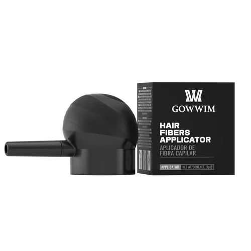 Gowwim Aplicador de fibra capilar: distribuye fácilmente las fibras de manera uniforme, cubre y mezcla raíces 0.42 oz/0.88 oz