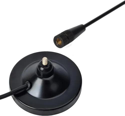 Miniatura 6 de HYS Base magnética móvil Amateur Antena de doble banda VHF 144/UHF 430MHz Whip W/13 pies RG58 Cable coaxial UHF-macho/PL259 para radios de jamón