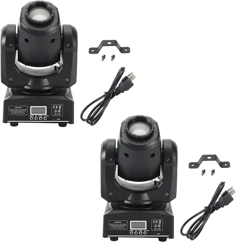 Miniatura 10 de Cabeza móvil 120 W 8 Gobo Iluminación de escenario RGBW LED DJ DMX Beam Bar Disco Party Light para Fiesta Boda Cumpleaños Navidad Vacaciones