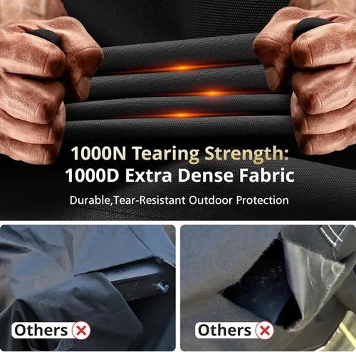 Miniatura 6 de PasWith Cubierta de Plancha para Blackstone de 22 pulgadas con Capucha y Soporte【Tela Resistente de Servicio Pesado 600D Mejorada】Cubierta