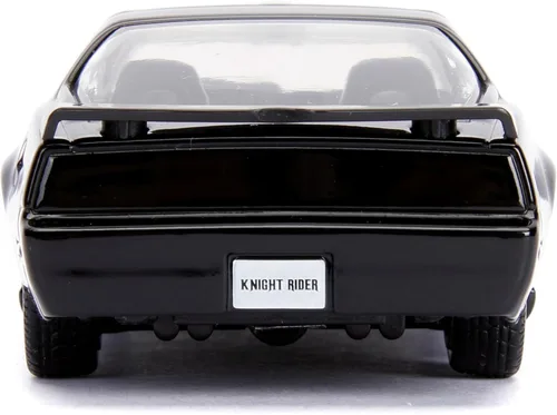 Miniatura 5 de Jada Toys – Knight Rider K.I.T.T. – Coche fundido de Hollywood Rides – Puertas de apertura, neumáticos de goma – escala 1:32 – Coleccionable