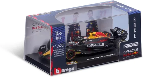 Miniatura 7 de 1:43 Race Oracle Red Bull Racing RB19 (2023) w/Driver - Vista #1