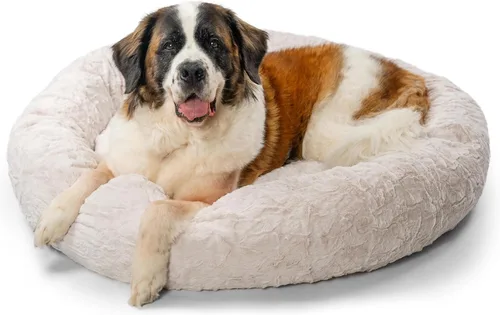 Miniatura 11 de Best Friends by Sheri - The Original Calming Donut - Cama calmante en forma de dona para perros y gatos - Pelo corto, gris, S, 23 x 23 pulgadas Gris