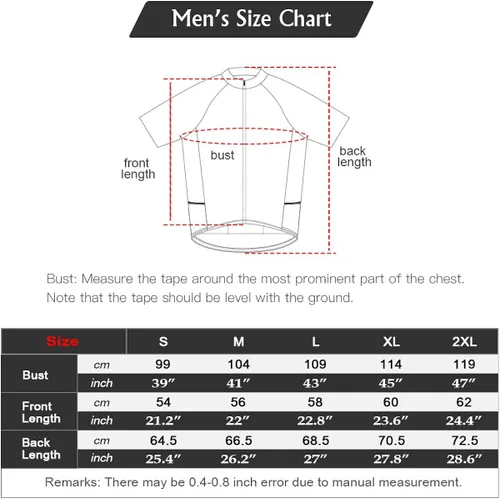 Miniatura 7 de CATENA Maillot de ciclismo para hombre, transpirable, manga corta, ropa de bicicleta, secado rápido