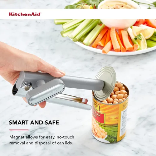 Miniatura 6 de KitchenAid No Mess - Abrelatas multifunción, talla única, color gris