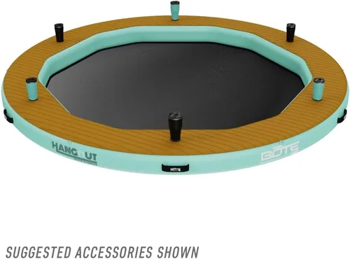 Miniatura 4 de BOTE Hamaca de agua inflable para colgar, balsa flotante, muelle, playa en el lago, para adultos y niños, compatible con vasos MAGNEPod, varios