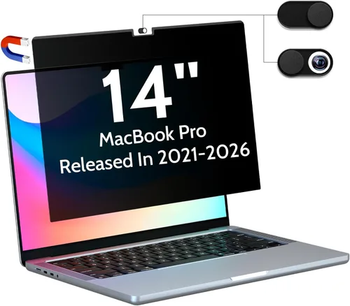 Miniatura 33 de Peslv Filtro de Privacidad Magnético para Macbook de 12 Pulgadas (2012-2017), Filtro Anti Luz Azul Deslumbrante Extraíble Filtro de Pantalla Mate