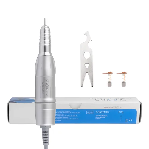 Taladro eléctrico del arte del clavo 35000RPM Herramienta de manicura Accesorios del taladro del clavo (Plata)