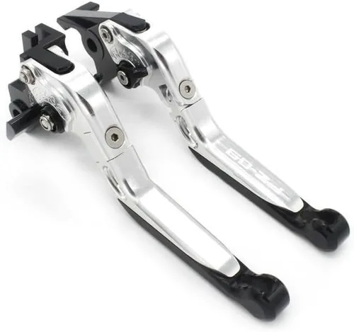 Miniatura 9 de QQLADY Z para Yamaha FZ09 FZ 09 FZ-09 2014 2015 2016 2017 motocicleta CNC ajustable plegable extensible freno embrague palancas X (color : A)