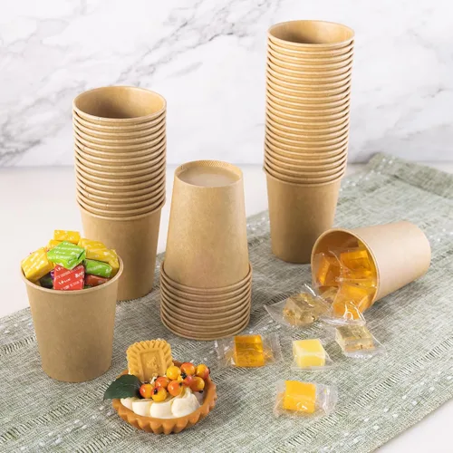 Miniatura 5 de LITOPAK Paquete de 300 Tazas de Café Desechables de 8 oz Tazas de Papel para Agua, Café, Jugo y Té, Tazas de Papel Calientes de 8 Onzas para Hogar