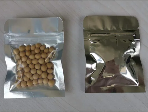 Miniatura 6 de Paquete de 200 bolsas de Mylar con cremallera de 3 x 4 pulgadas, bolsas de plata transparente resellables, bolsas reutilizables de papel de aluminio