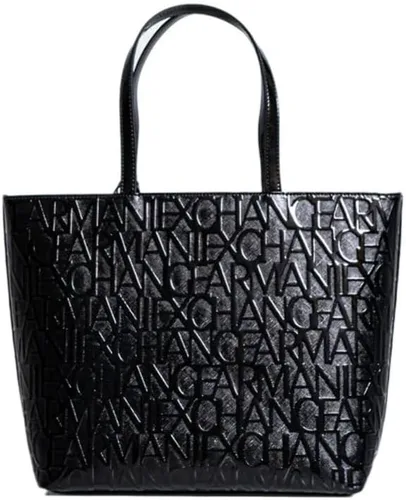 Miniatura 2 de Armani Exchange Bolso de mano con cremallera con logotipo en relieve