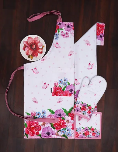 Miniatura 6 de AMOUR INFINI Juego de 2 soportes para ollas de algodón resistentes al calor, antideslizantes de 8 x 8 pulgadas, almohadillas calientes para cocina