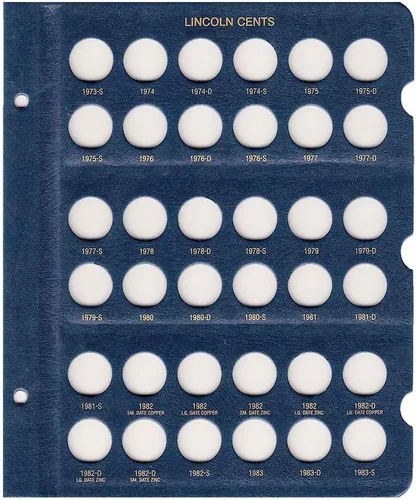 Miniatura 7 de Álbum de Monedas Whitman US Lincoln Cent 1909-1995 #9112