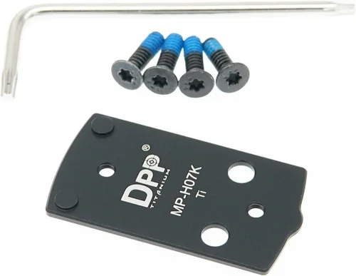 DPP Titanium Adaptador óptico/placa de montaje compatible con MP Shield Plus Kimber R7 Mako Holosun 407K/507K/EPS/EPS Carry