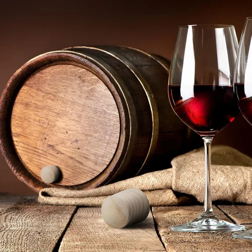 Miniatura 4 de Weysat Tapón de tapón de corcho para barril de vino, 2 pulgadas, tapón de orificio para whisky, madera de roble, para manualidades de botellas