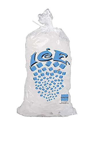 Miniatura 7 de Bolsa de hielo con cierre de amarre giratorio, 10 libras (paquete de 1000)