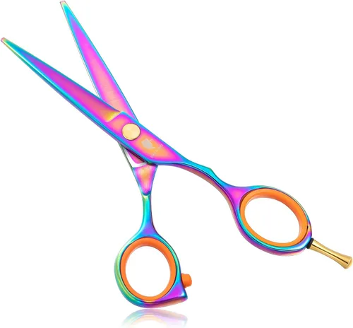 Miniatura 5 de Smith Chu JP440C - Tijeras de barbero profesional para cortar y degrafilar, de 5.5 pulgadas, tijeras para salón de belleza, 5.5 pulgadas