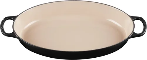 Miniatura 10 de Le Creuset - Cacerola ovalada de hierro fundido esmaltado Signature, 3 cuartos de galón, alcachofa