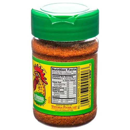 Miniatura 2 de Pico De Gallo's Pico Limon - Condimento picante de chile, sal y lima (2 cocteleras de 4 onzas)