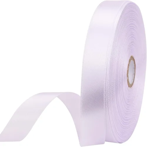 Miniatura 17 de Cinta de satén dorada de 1 pulgada de 50 yardas para envolver regalos, bodas, manualidades, Navidad, Pascua, flores, cabello, decoraciones de Dorado