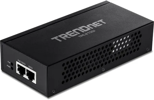 Miniatura 13 de TRENDnet Inyector Gigabit PoE++, Convertir un puerto no PoE a un puerto Gigabit PoE++ (15.4W), (30W), o (95W), hasta 328.1 ft (328 pies), fuente