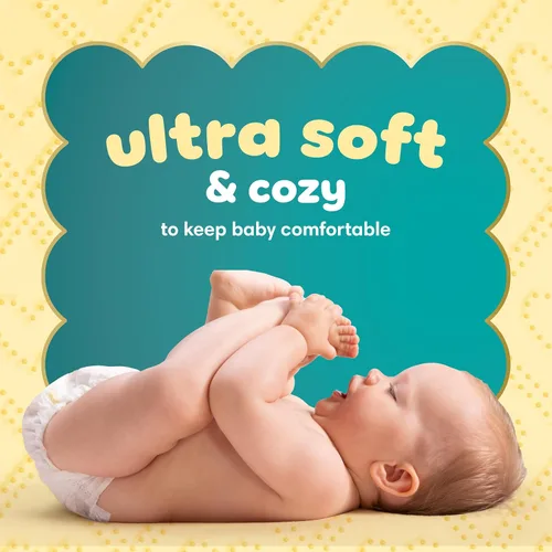 Miniatura 12 de Pañales Pampers Swaddlers, Talla 1 (8-14 libras), 198 unidades, absorbentes, mantiene al bebé seco y cómodo, pañal desechable seguro para la piel