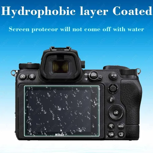 Miniatura 6 de ULBTER Top + Protector de pantalla para cámara Nikon Z6 III Z 6III Z6III Z6III [2+2 paquetes], cubierta de vidrio templado de dureza 9H de 0.012 in