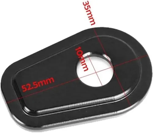 Miniatura 2 de Adaptador de señales de giro de repuesto para motocicleta, espaciadores compatibles con Z400 Z650 Z900 Z900RS Z1000 Ninja400 Versys-X300 Versys 650