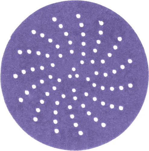 3M Cubitron II Hookit - Disco abrasivo de lijado limpio 31361, 3 pulgadas, grado 80+, paquete de 50 discos, prácticamente libre de polvo, alto