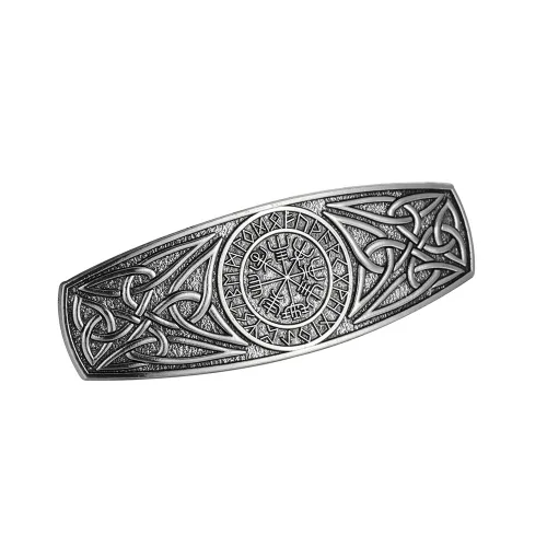 Miniatura 20 de TEAMER Moda vintage nudo celta clip de pelo pasadores de metal accesorios para el cabello patrón grabado headwear styling para las mujeres Águila