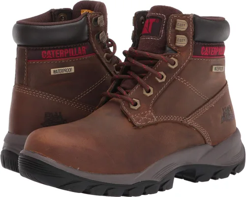 Miniatura 7 de Caterpillar Dryverse - Botas de trabajo impermeables para mujer (6.0in), marrón, 7.5
