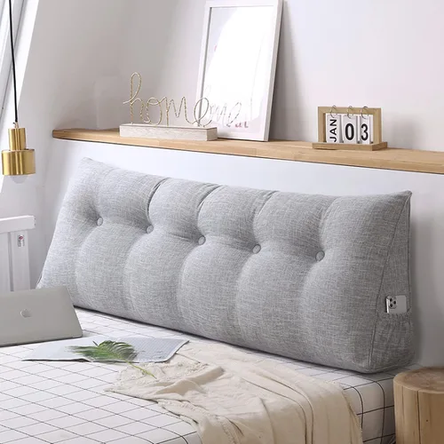 Miniatura 8 de Almohadas de TV para sentarse en la cama para adultos para sofá cama con funda extraíble, regalos para mamá