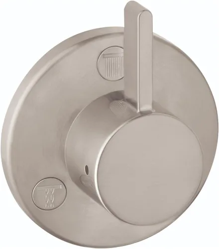 Miniatura 8 de hansgrohe Ecostat 04233820 - Moderna válvula de ducha con equilibrio de presión en níquel cepillado