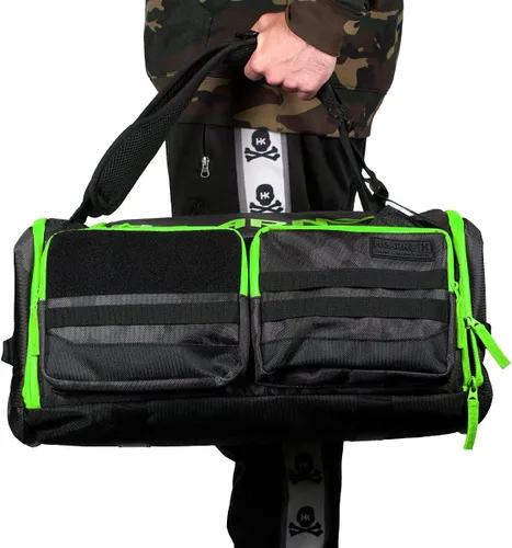 Miniatura 2 de HK Army Expandir Mochila Paintball Gearbag - Shroud Black/Green