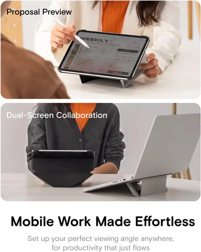 Miniatura 5 de MOFT Funda dinámica tipo folio para iPad Pro de 13 pulgadas (M5 2025 / M4 2024) – [Protección de esquina reforzada] Soporte magnético delgado
