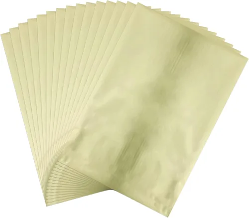 Miniatura 31 de Briartw Papel de Aluminio Termoadhesivo 20x29cm Paquete de 50 Hojas Papel Reactivo para Sellado en Caliente por Impresora Láser y Laminadora