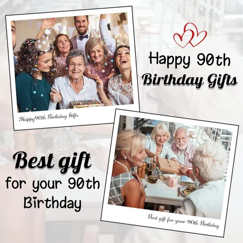 Miniatura 7 de Regalos de cumpleaños 90 para mujeres y hombres – Regreso en 1936-90 años, regalos de cumpleaños para hombres, manta de 60 pulgadas de largo x 50