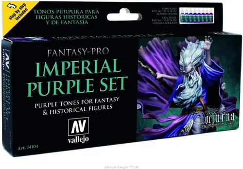 Miniatura 2 de Vallejo - Juego de Pintura Acrílica Pro Nocturna Rojo Carmesí Tonos Rojos Ideales para Figuras de Fantasía e Históricas Colores de Alta