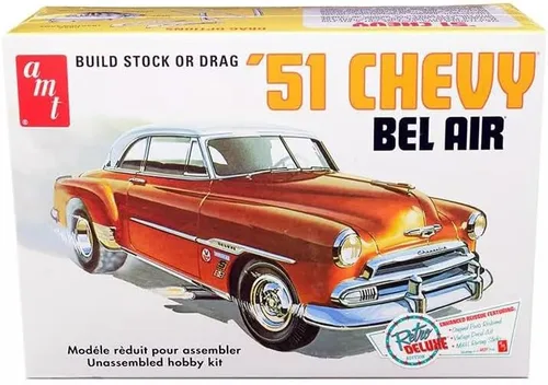 AMT 125 Escala 1951 Chevy Bel Air Modelo Kit