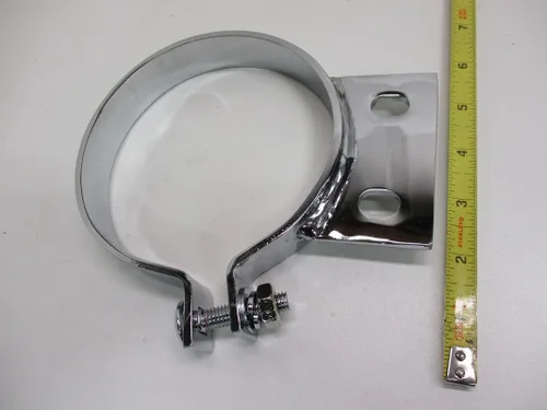 Miniatura 3 de Abrazadera de soporte de montaje de 5 pulgadas cromado 379 359 1987-1993 compatible con Peterbilt